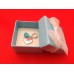 Something Blue - Bride & Lucky Horseshoe Clip on Charm in Blue Gift Box